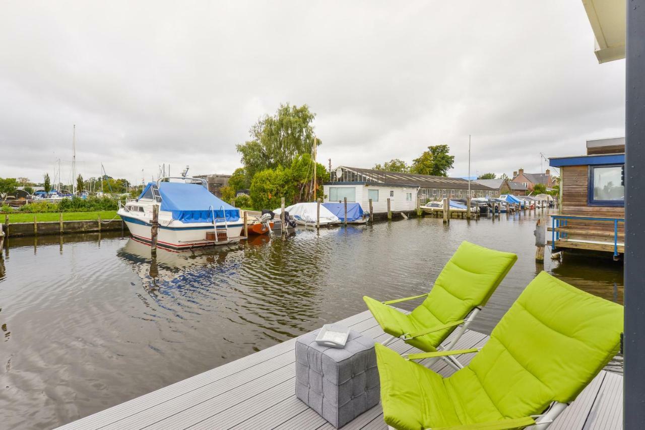 Bright And Comfortable Houseboat Aalsmeer Buitenkant foto